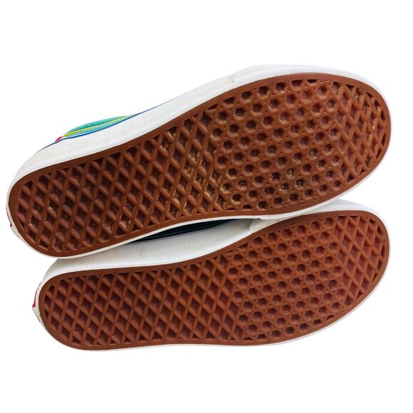 Vans Old Skool Colorblock Ward Canvas Skate Shoes Mens 8 Retro Style - Picture 6 of 8